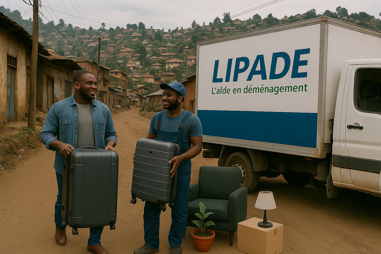 Transport déménagement LIPADE